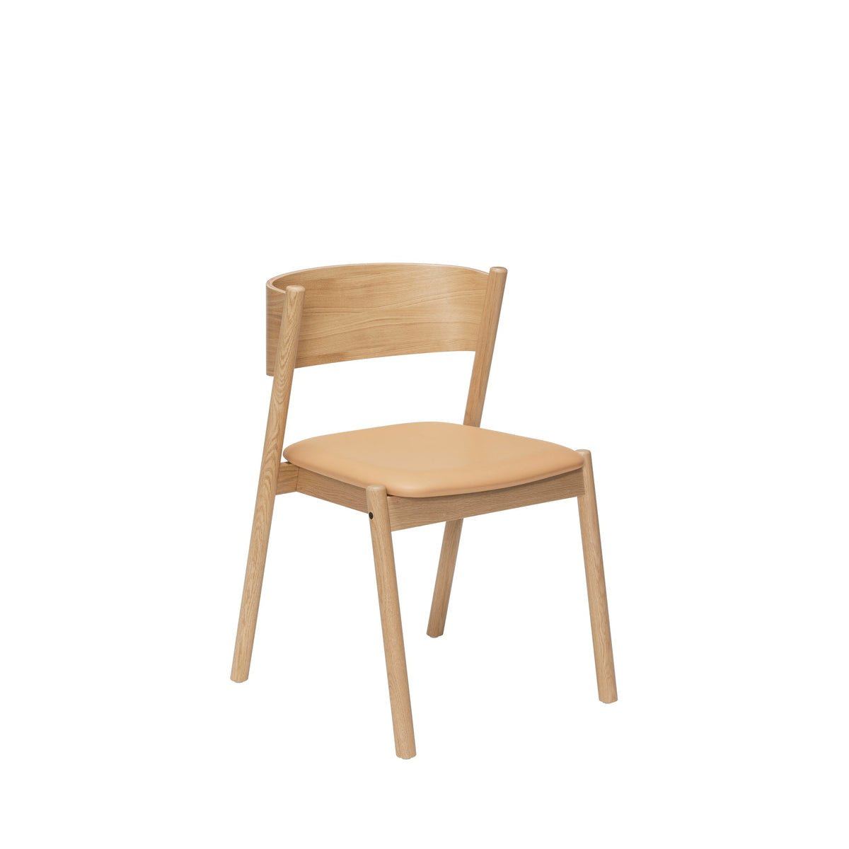 Oblique Dining Chair Seat Natural - Hübsch - Accessoire Loods