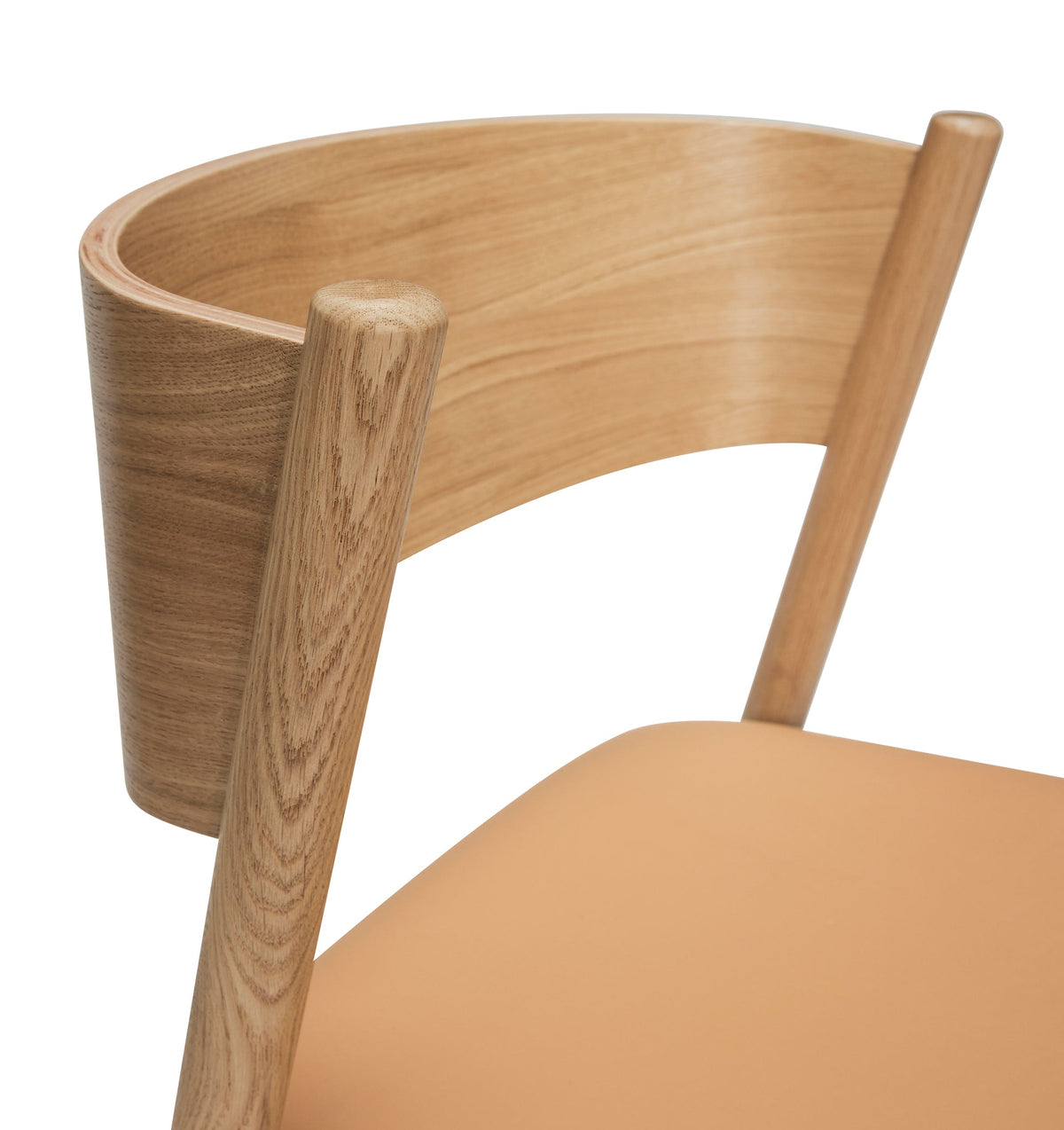 Oblique Dining Chair Seat Natural - Hübsch - Accessoire Loods