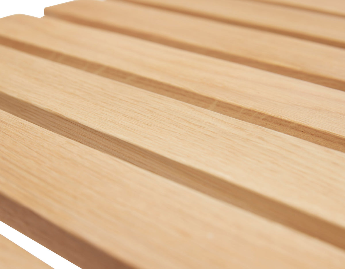 Row Bench Small Natural - Hübsch - Accessoire Loods
