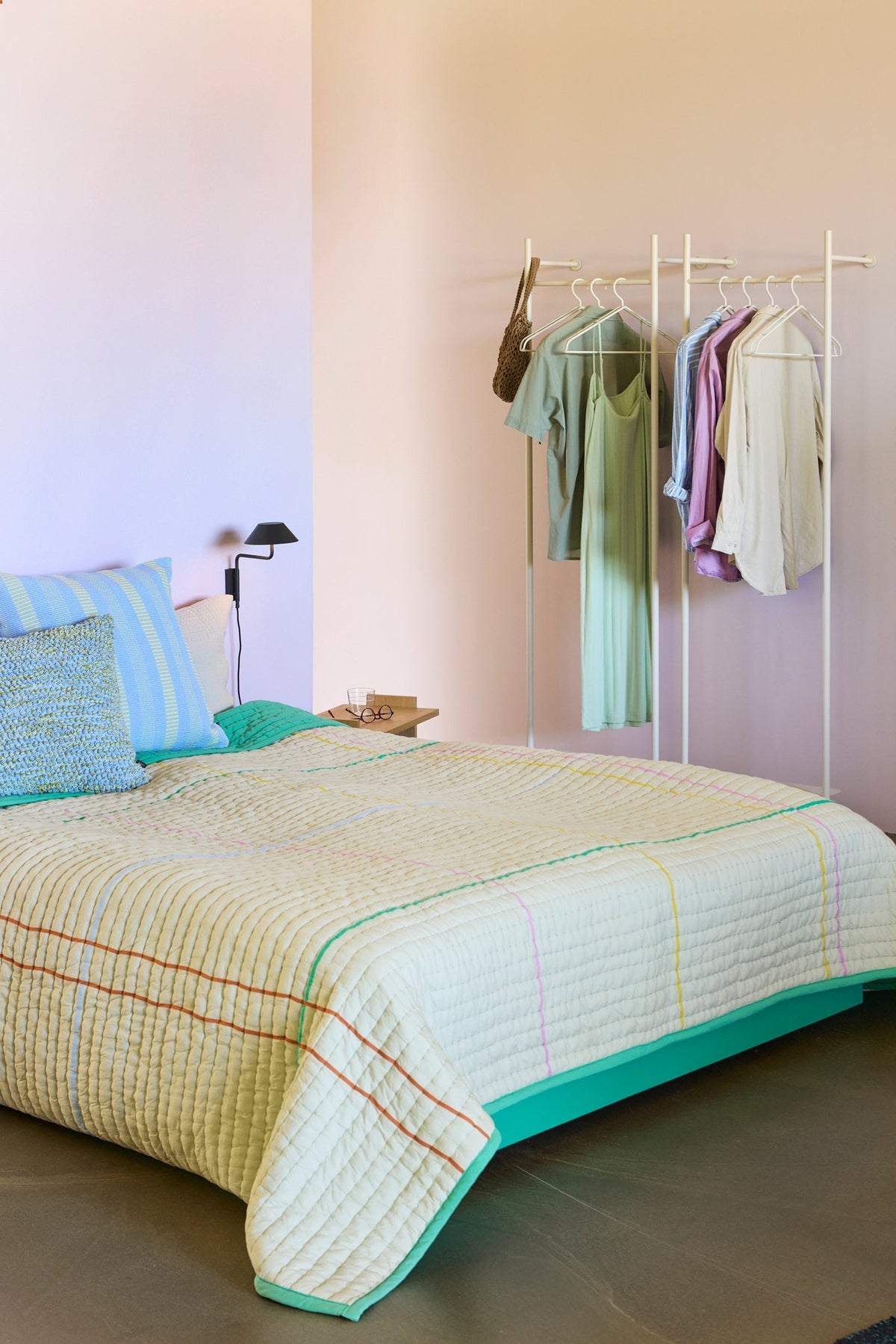 Sen Bedspread Sand - Hübsch - Accessoire Loods