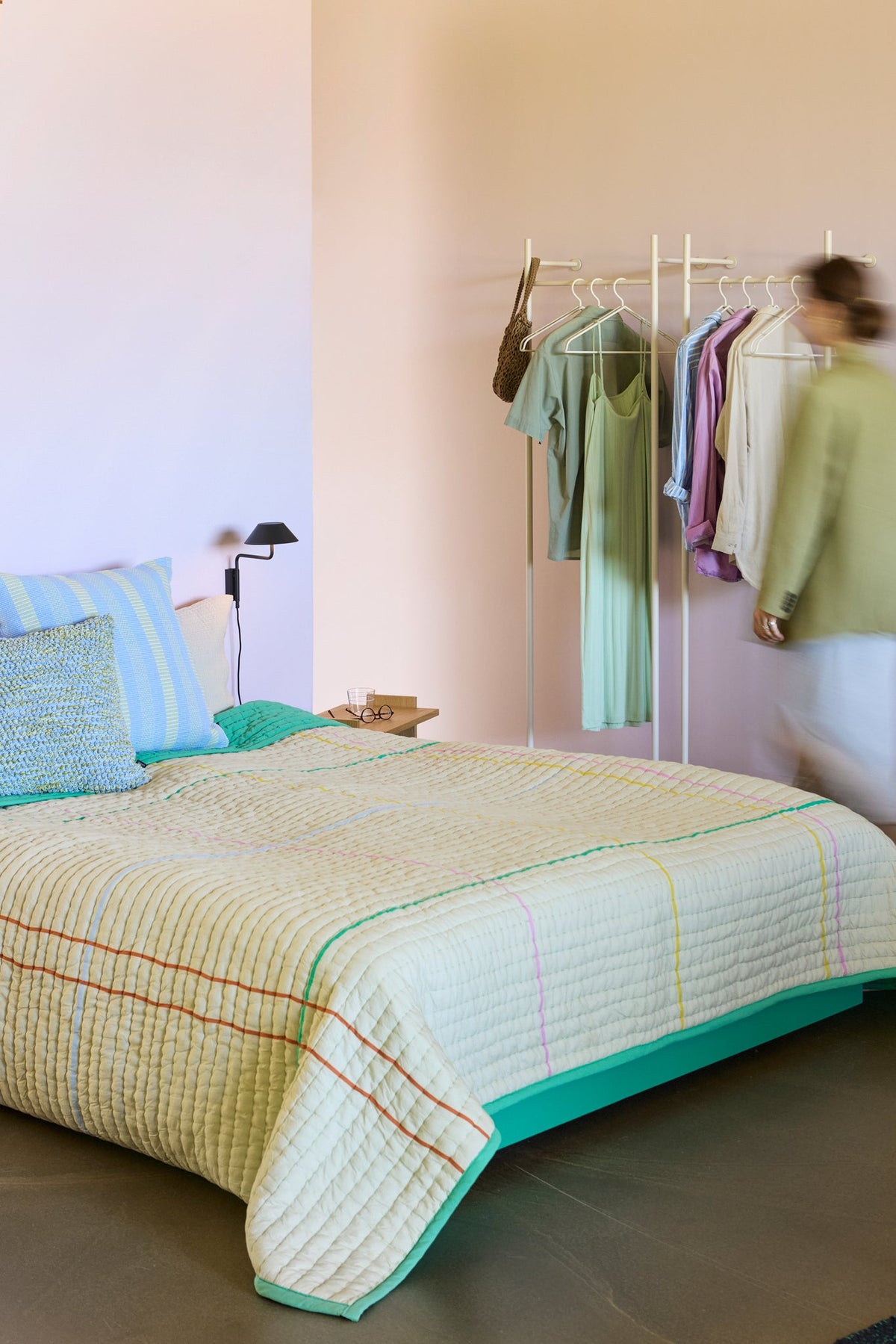 Sen Bedspread Sand - Hübsch - Accessoire Loods