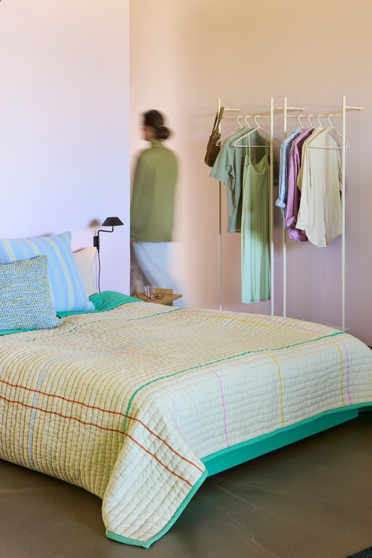 Sen Bedspread Sand - Hübsch - Accessoire Loods