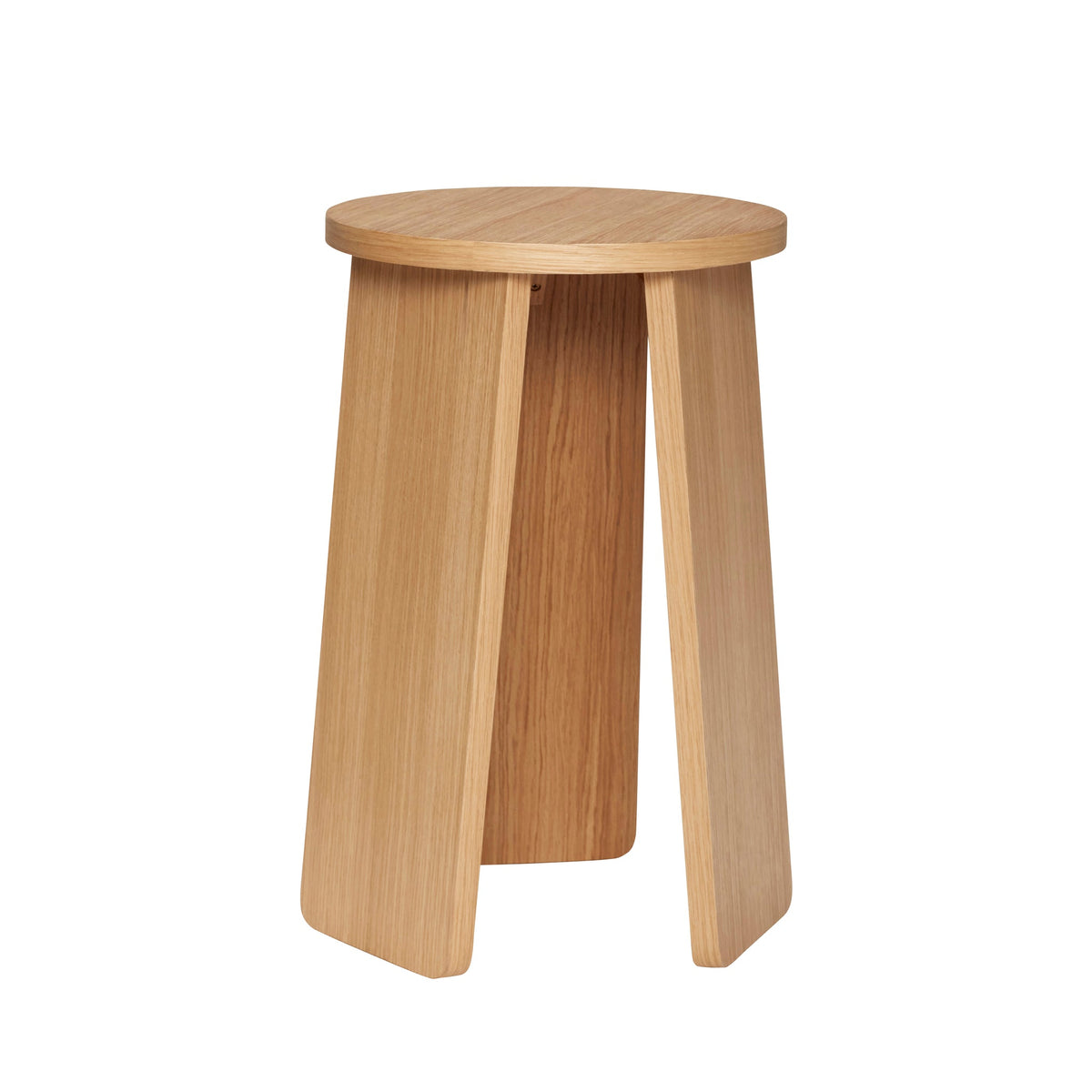 Split Stool Triple Natural - Hübsch - Accessoire Loods