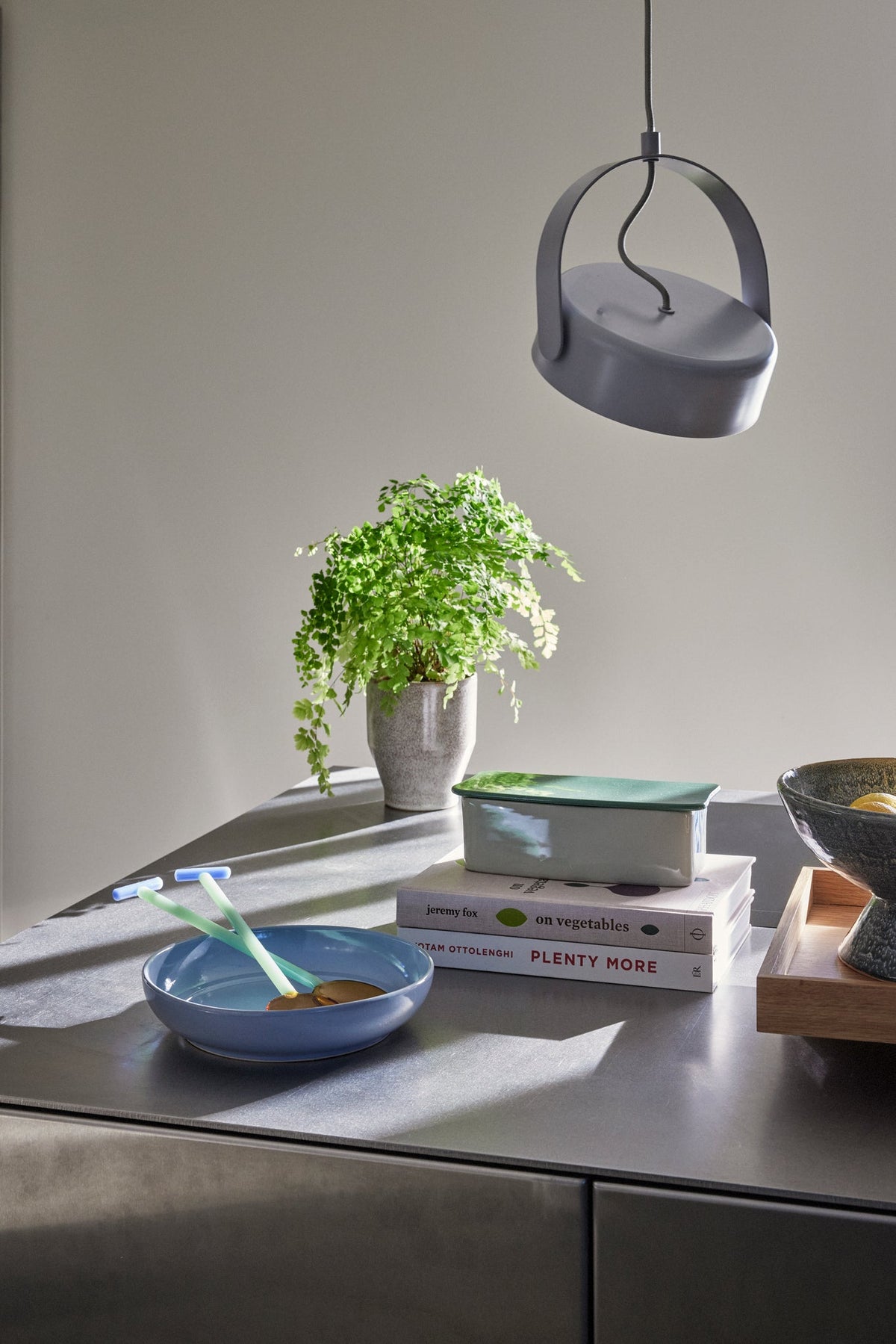 Stage Pendant Grey - Hübsch - Accessoire Loods