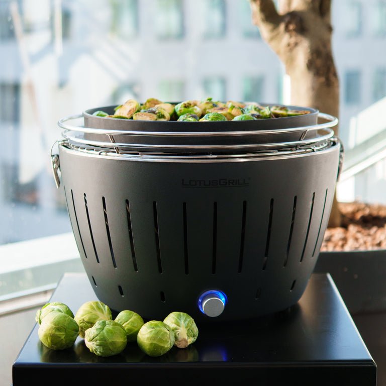 LotusGrill Classic Tafelbarbecue - Ø350mm - Antraciet - LotusGrill - Accessoire Loods