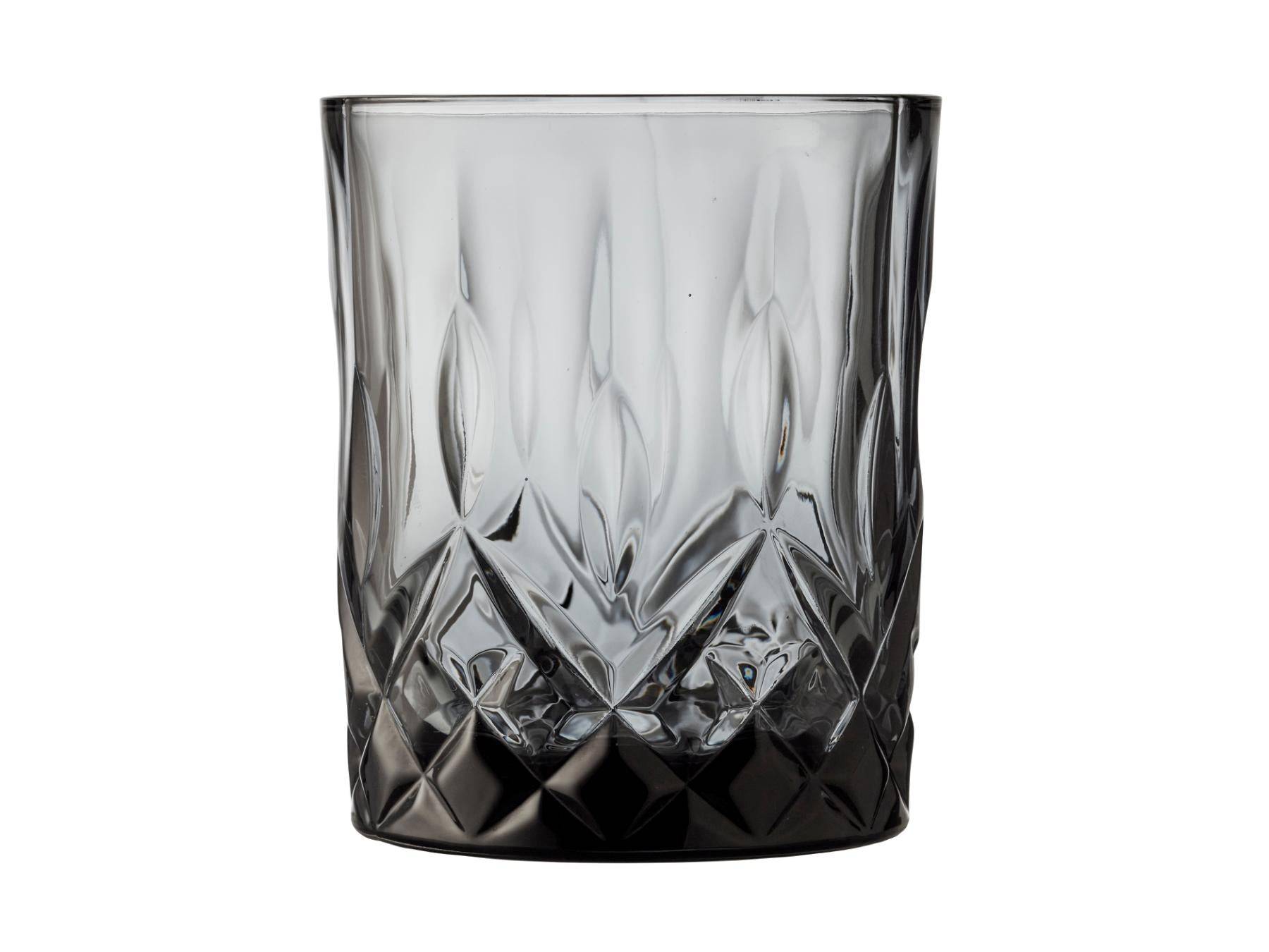 Lyngby Whiskey Glazen Sorrento (Smoke - 320ml) - set van 4 stuks - Accessoire Loods