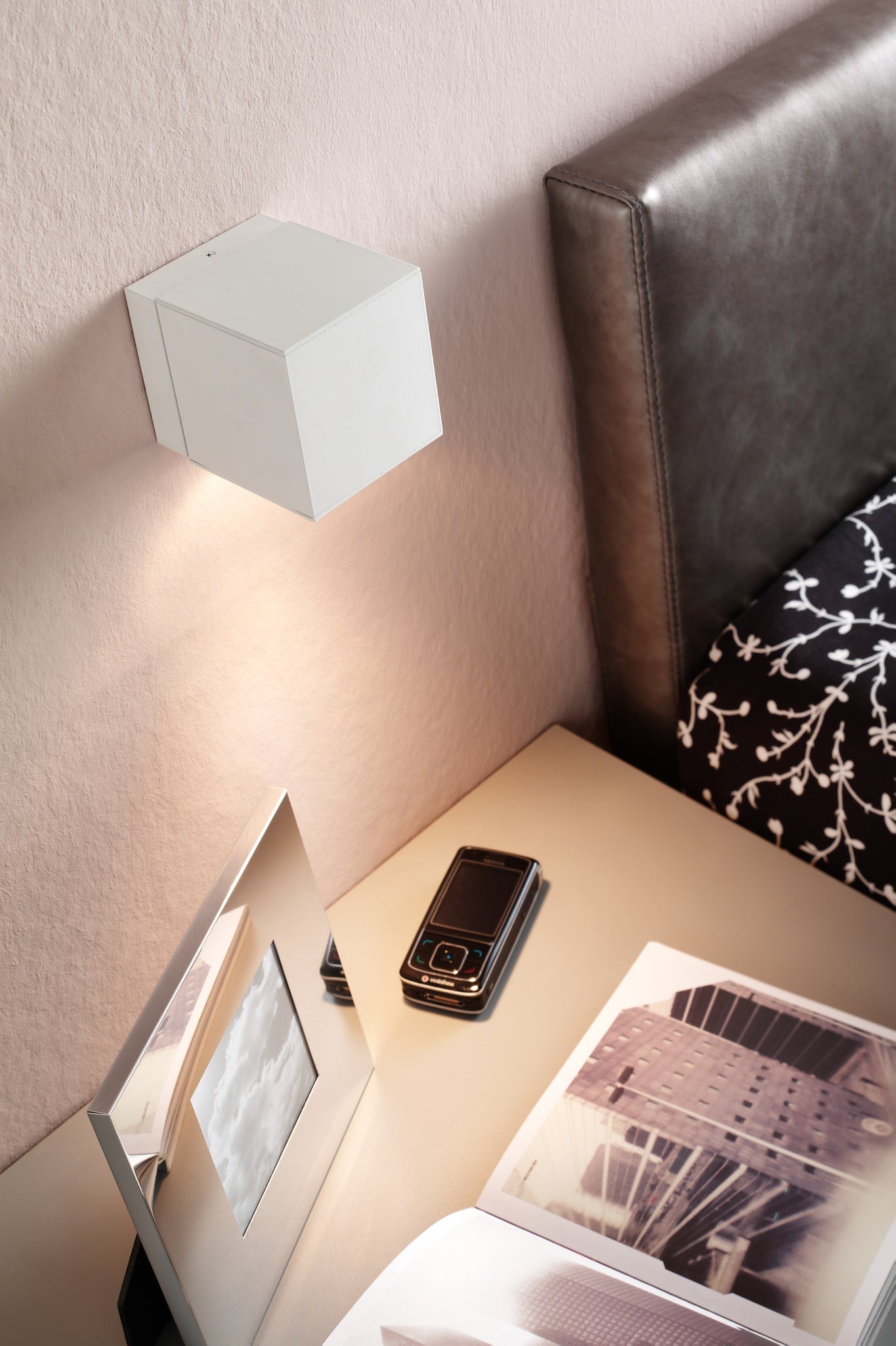 Dau 80 Wall light GU10 textured white - Milan - Accessoire Loods