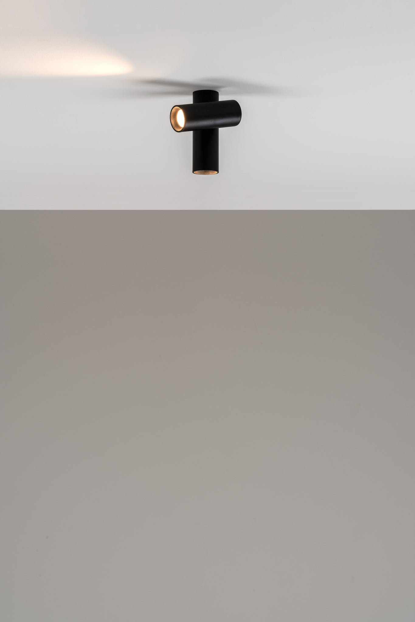 Haul 40 ceiling lamp 2 Led DOB 5 W textured black - Milan - Accessoire Loods