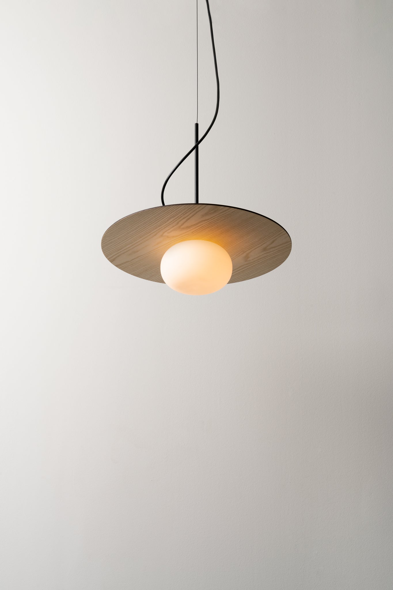 Knock Pendant G9 ash wood - Milan - Accessoire Loods