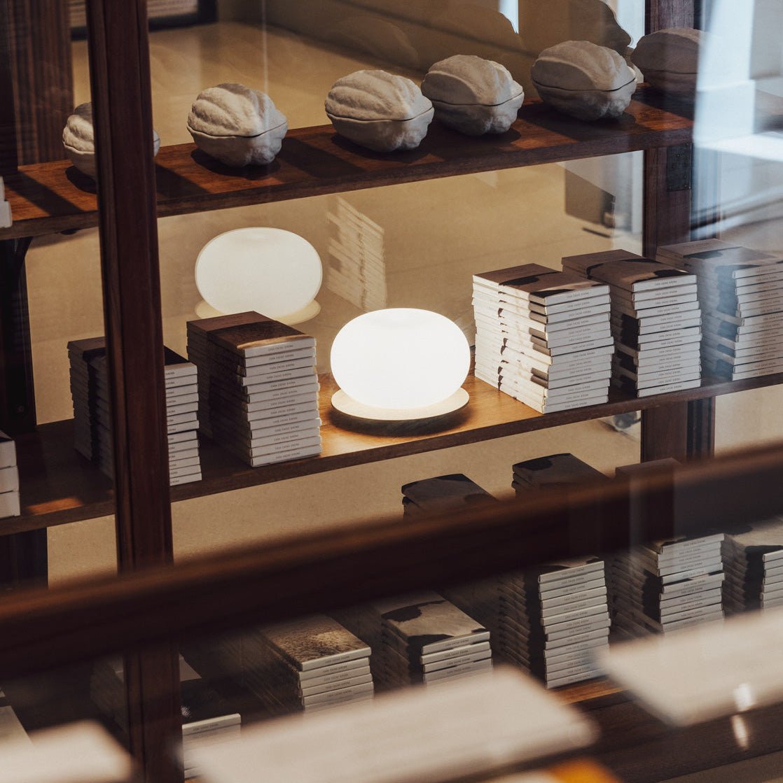 Knock Table Lamp G9 ash wood - Milan - Accessoire Loods