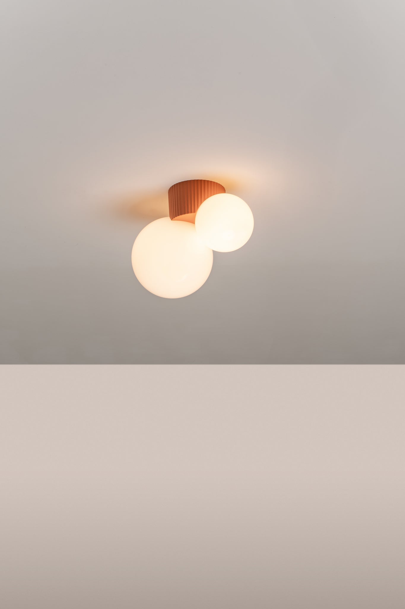 Land Ceiling l light G9x2 Terracota - Milan - Accessoire Loods