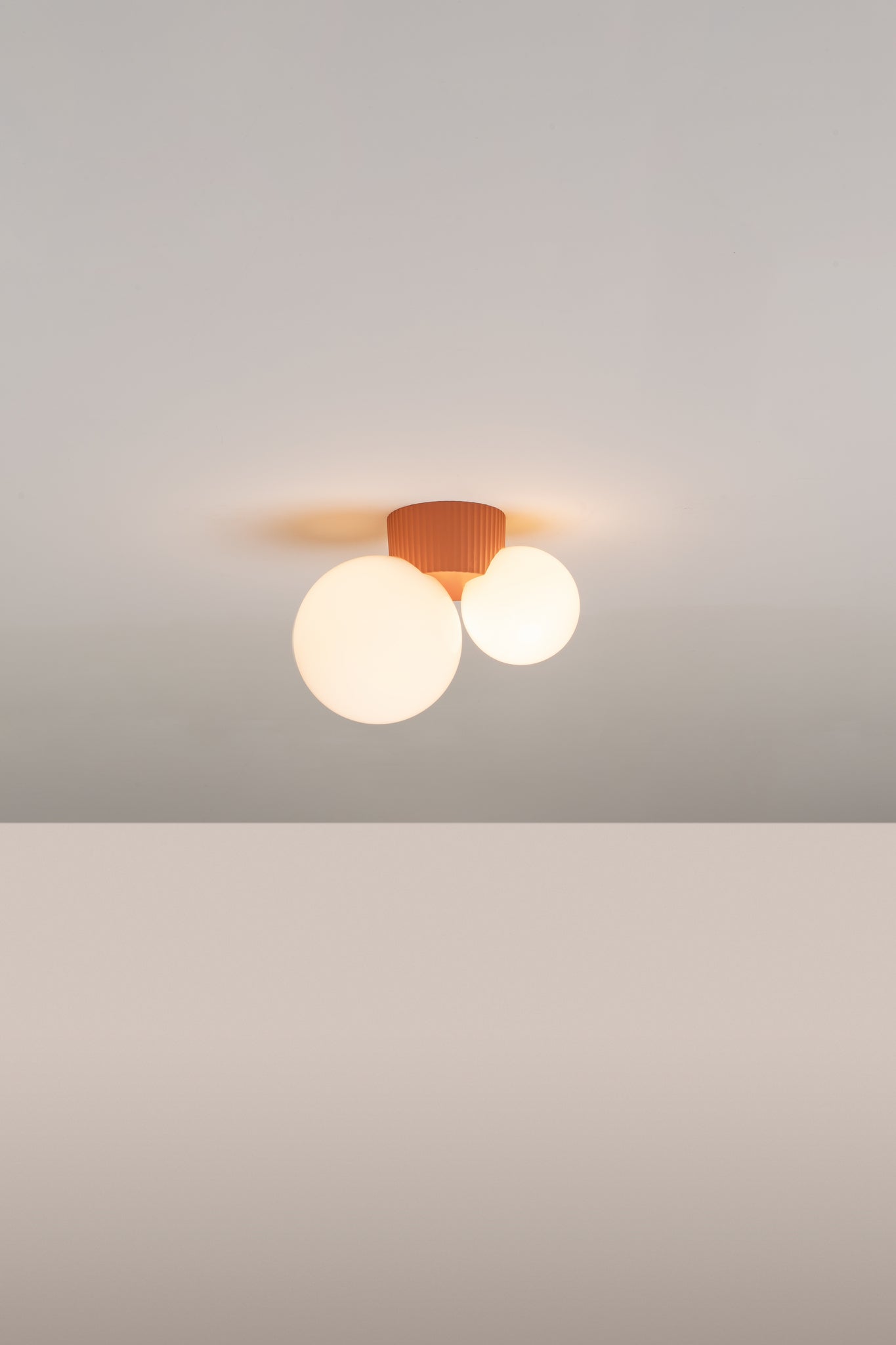 Land Ceiling l light G9x2 Terracota - Milan - Accessoire Loods