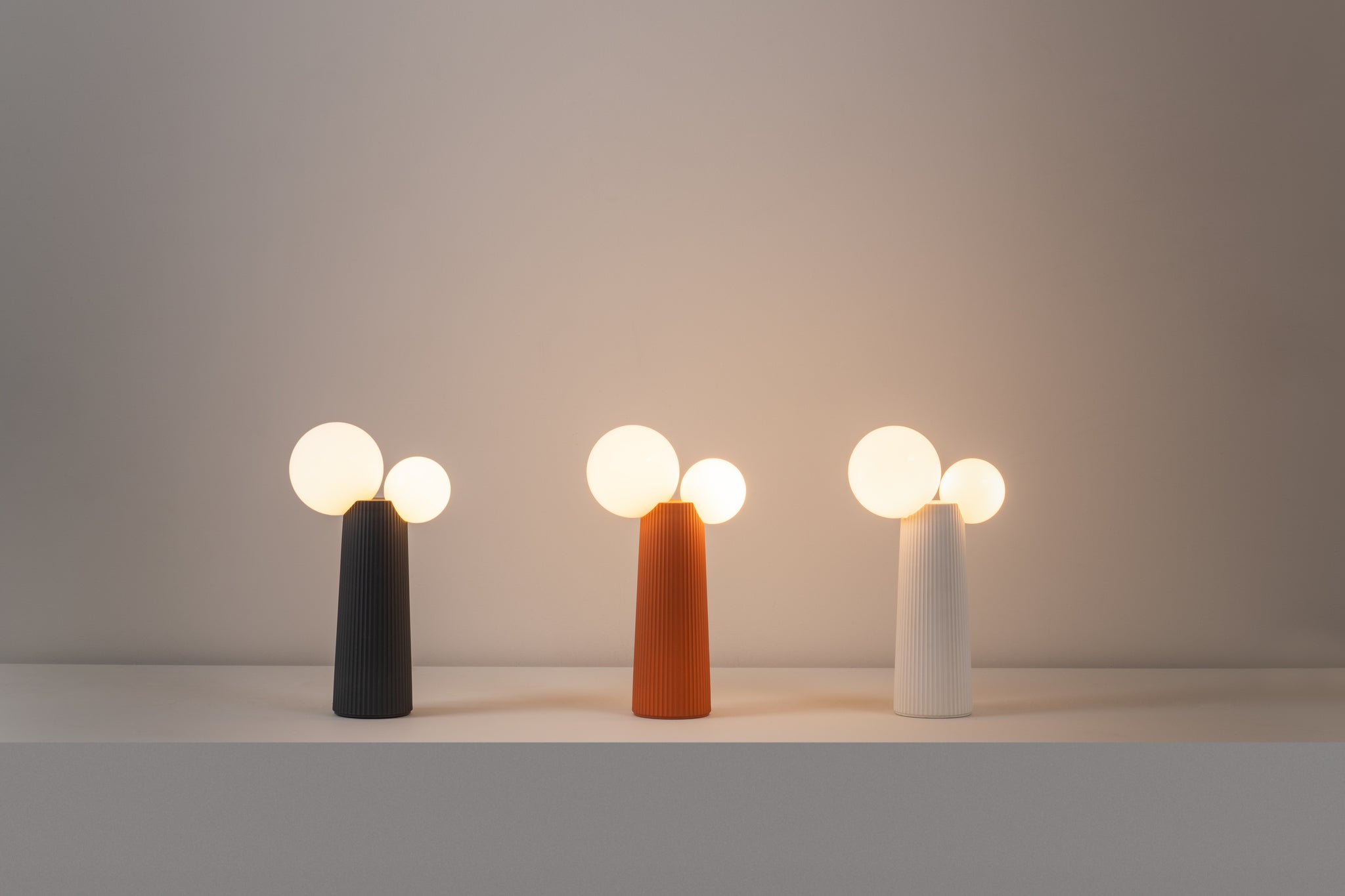 Land Table lamp dimable Anthracite grey - Milan - Accessoire Loods