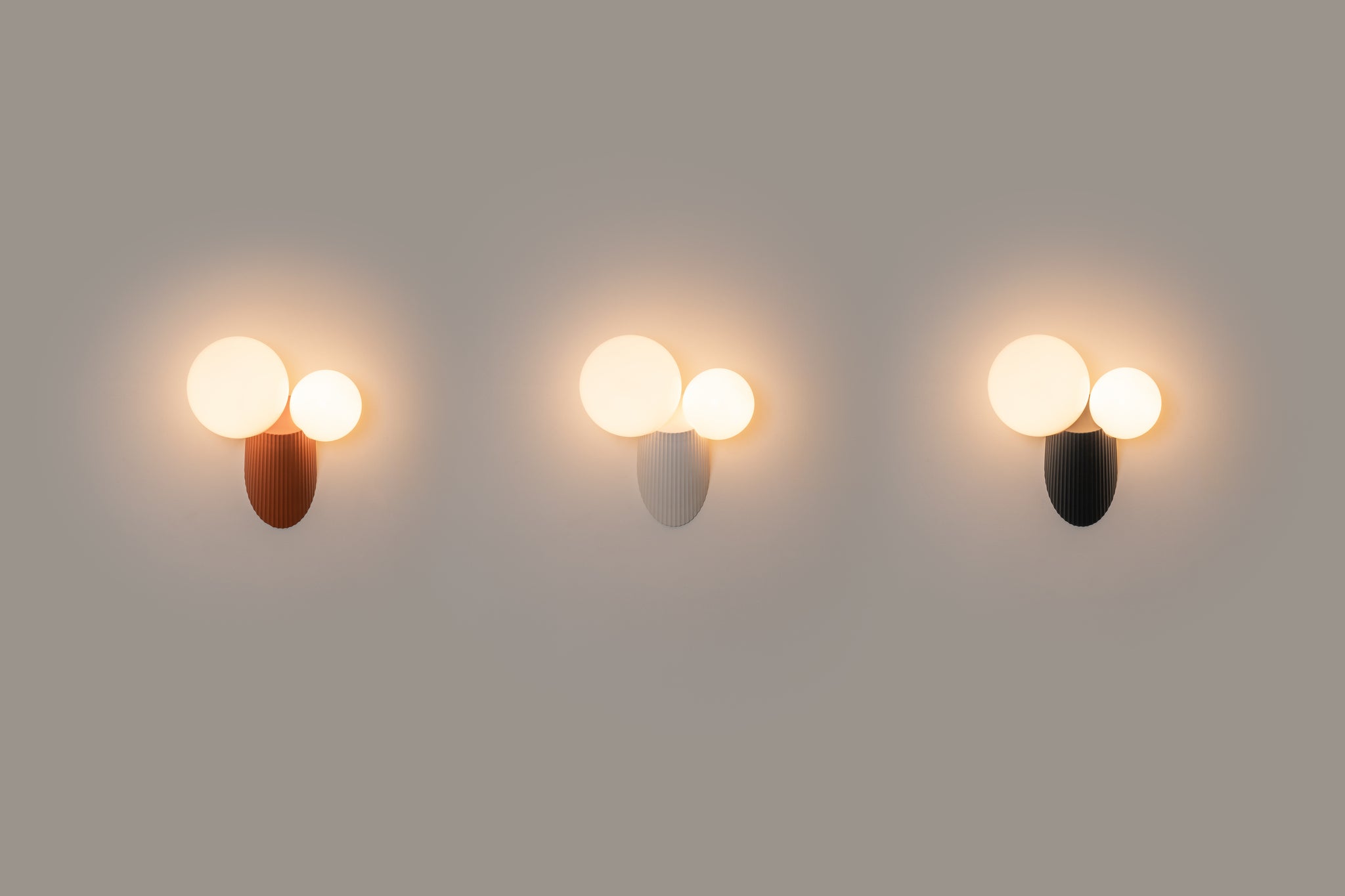 Land Wall light G9x2 Visón - Milan - Accessoire Loods