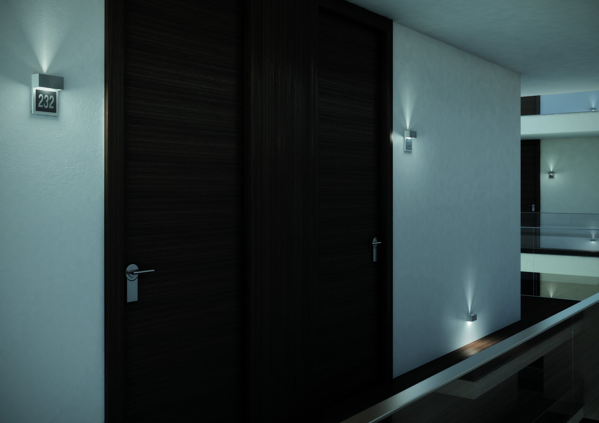 Mini Wall Lamp H.15 G9 with number, colour to be defined - Milan - Accessoire Loods