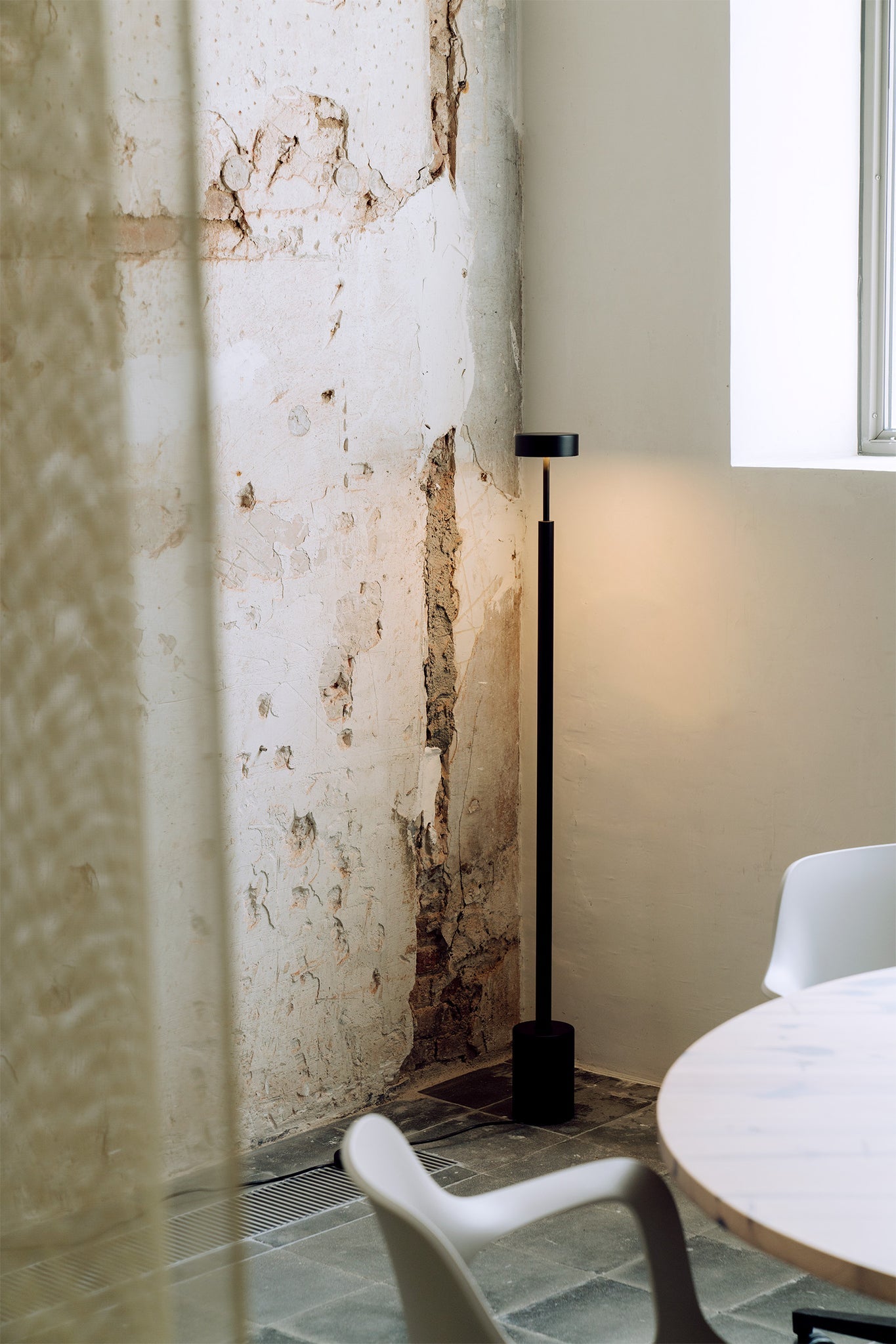 Peak Floor lamp H.130 cm Led PCB Textured black - Milan - Accessoire Loods