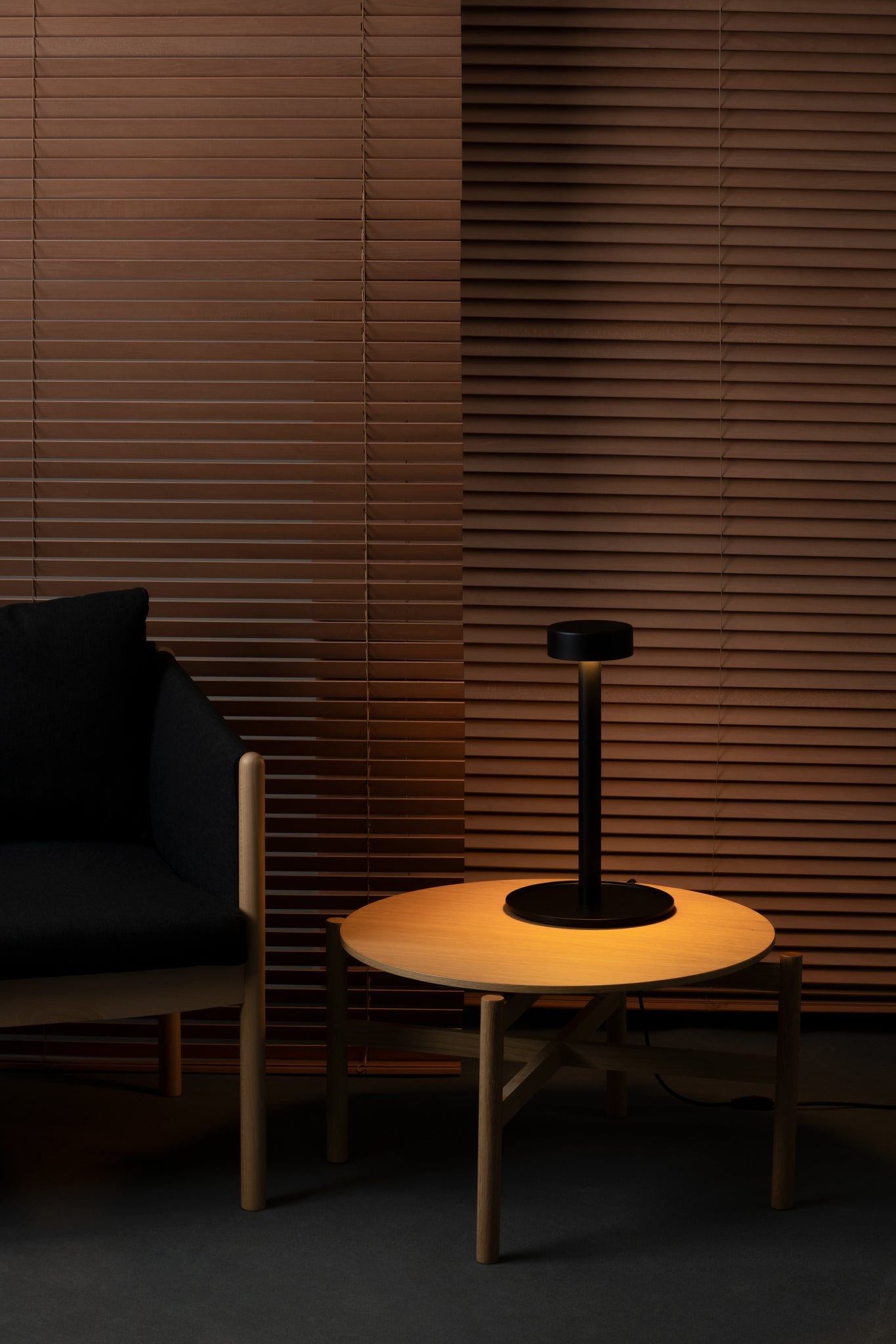 Peak Lane Table lamp Led PCB Textured black - Milan - Accessoire Loods