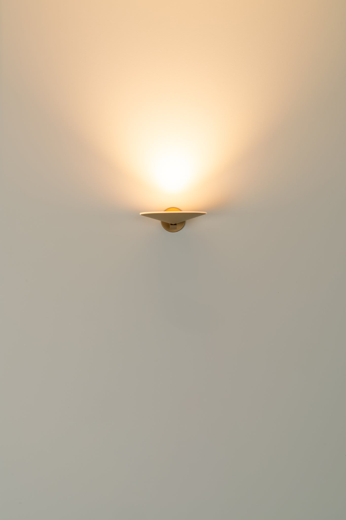 Pla Wall light Led metallic gold - Milan - Accessoire Loods