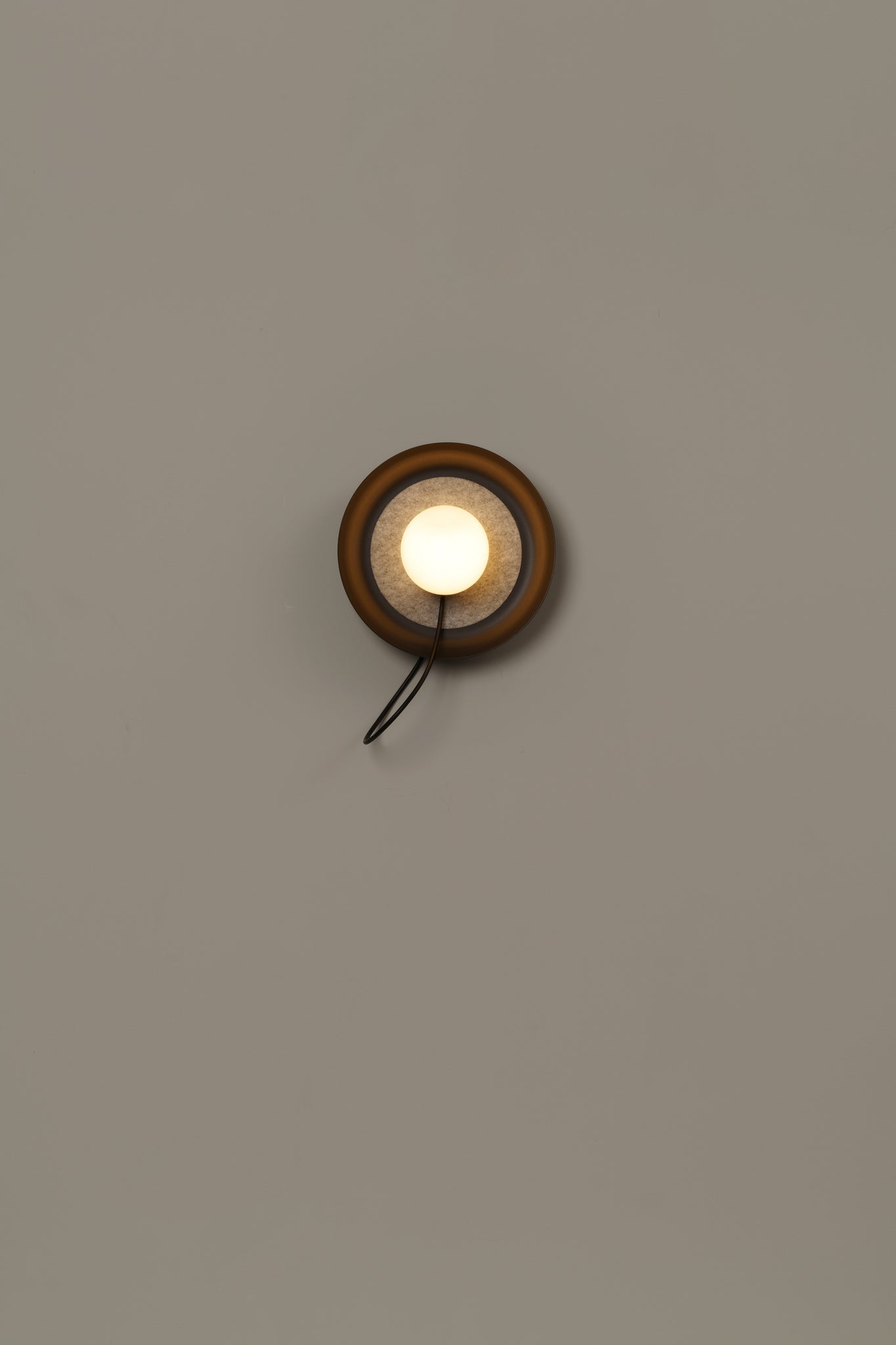 Wire Wall Lamp @ 24 cm G9 textured anthracite grey - Milan - Accessoire Loods