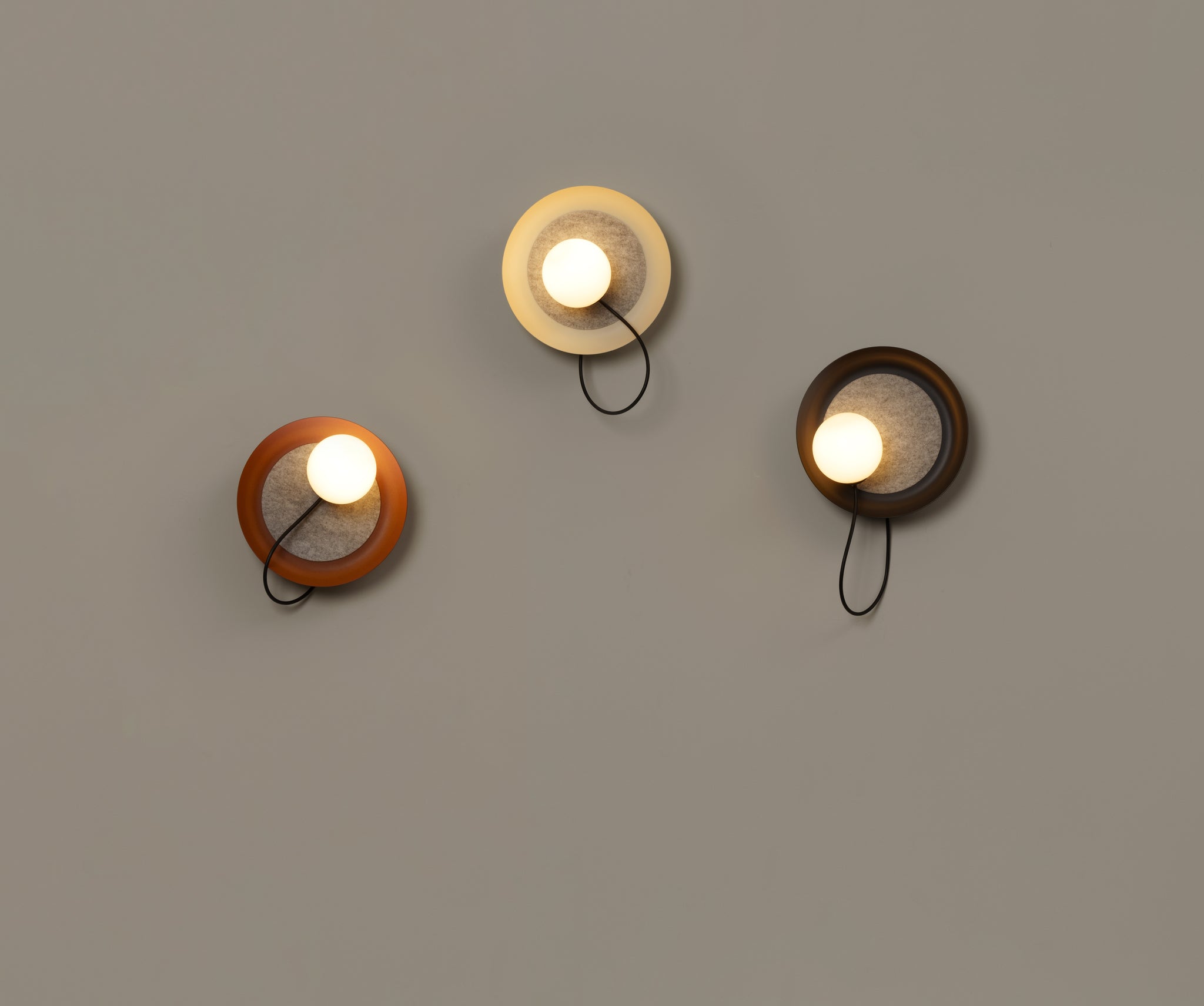 Wire Wall Lamp @ 24 cm G9 textured anthracite grey - Milan - Accessoire Loods