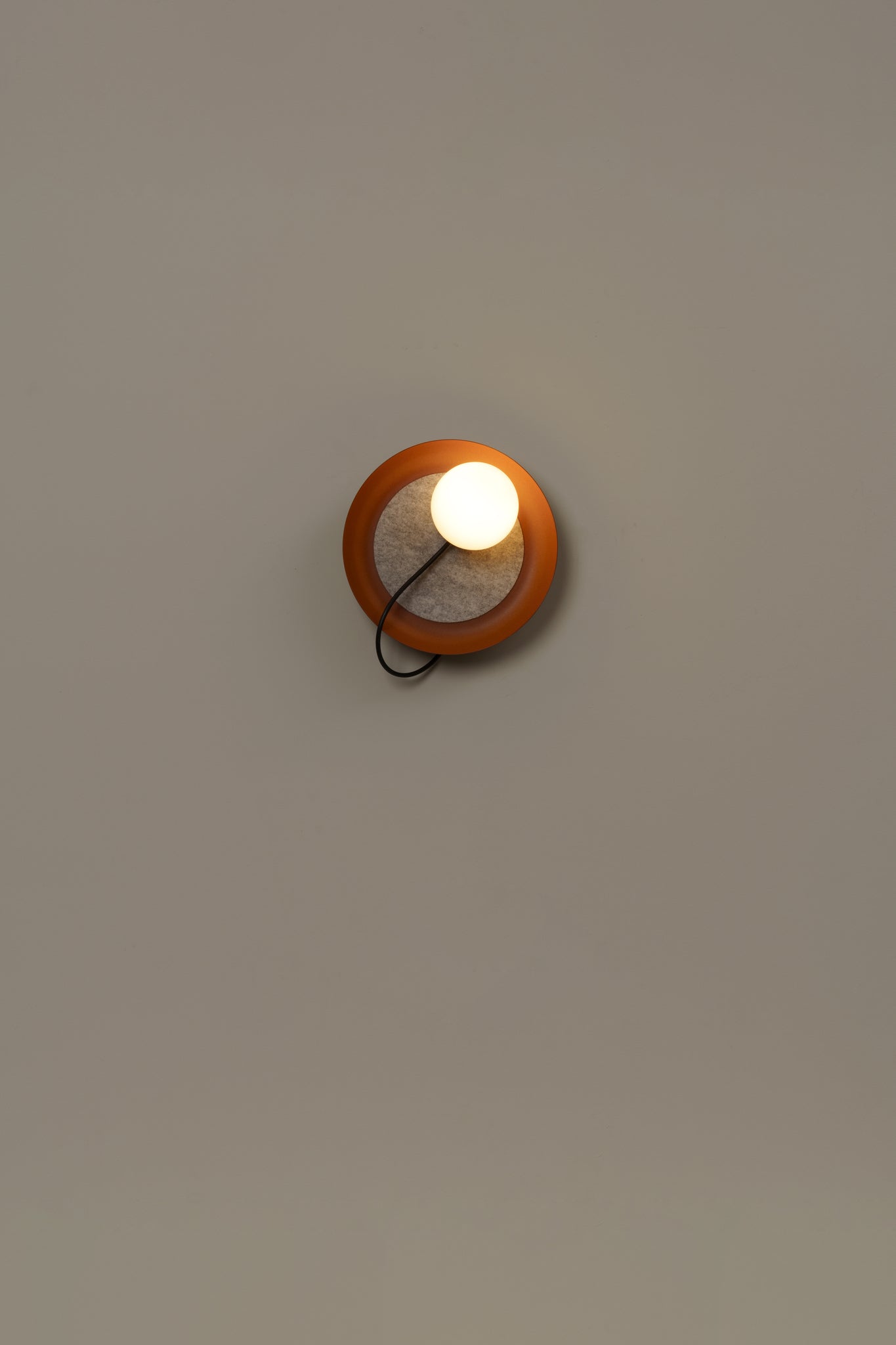 Wire Wall Lamp @ 24 cm G9 textured copper - Milan - Accessoire Loods