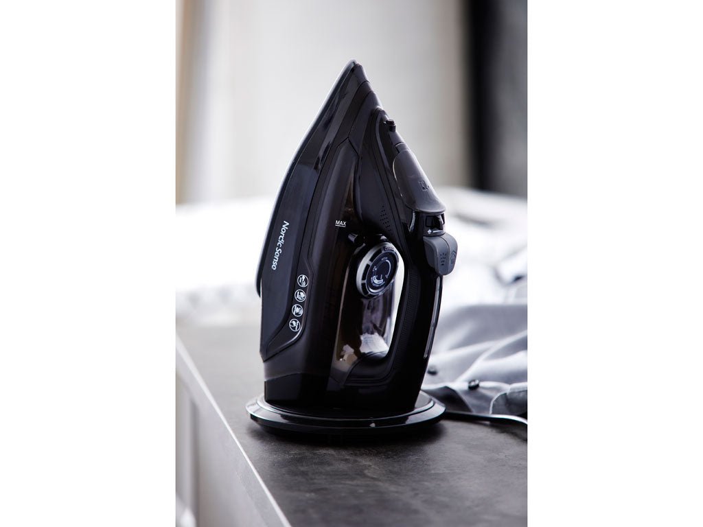 Nordic Sense stoomstrijkijzer, snoerloos, zwart - Nordic Sense - Accessoire Loods