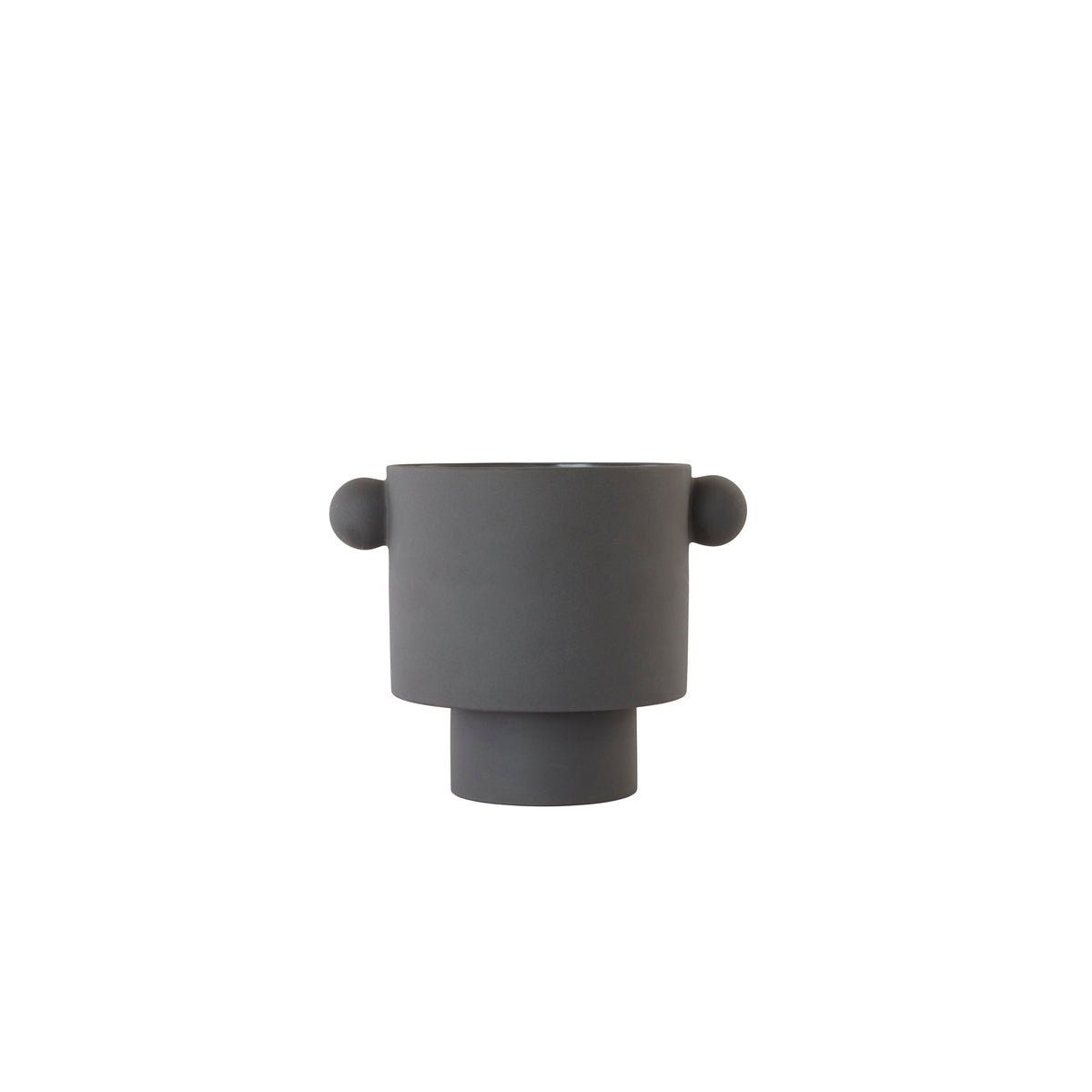 OYOY Living Inka Kana Pot Anthracite (Donkergrijs) - OYOY Living - Accessoire Loods