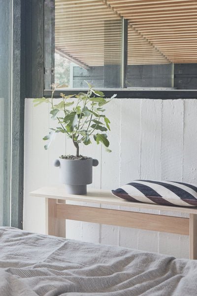 OYOY Living Inka Kana Pot Anthracite (Donkergrijs) - OYOY Living - Accessoire Loods