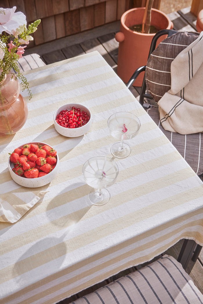 Striped Tablecloth - 260X140 Cm - OYOY LIVING - Accessoire Loods