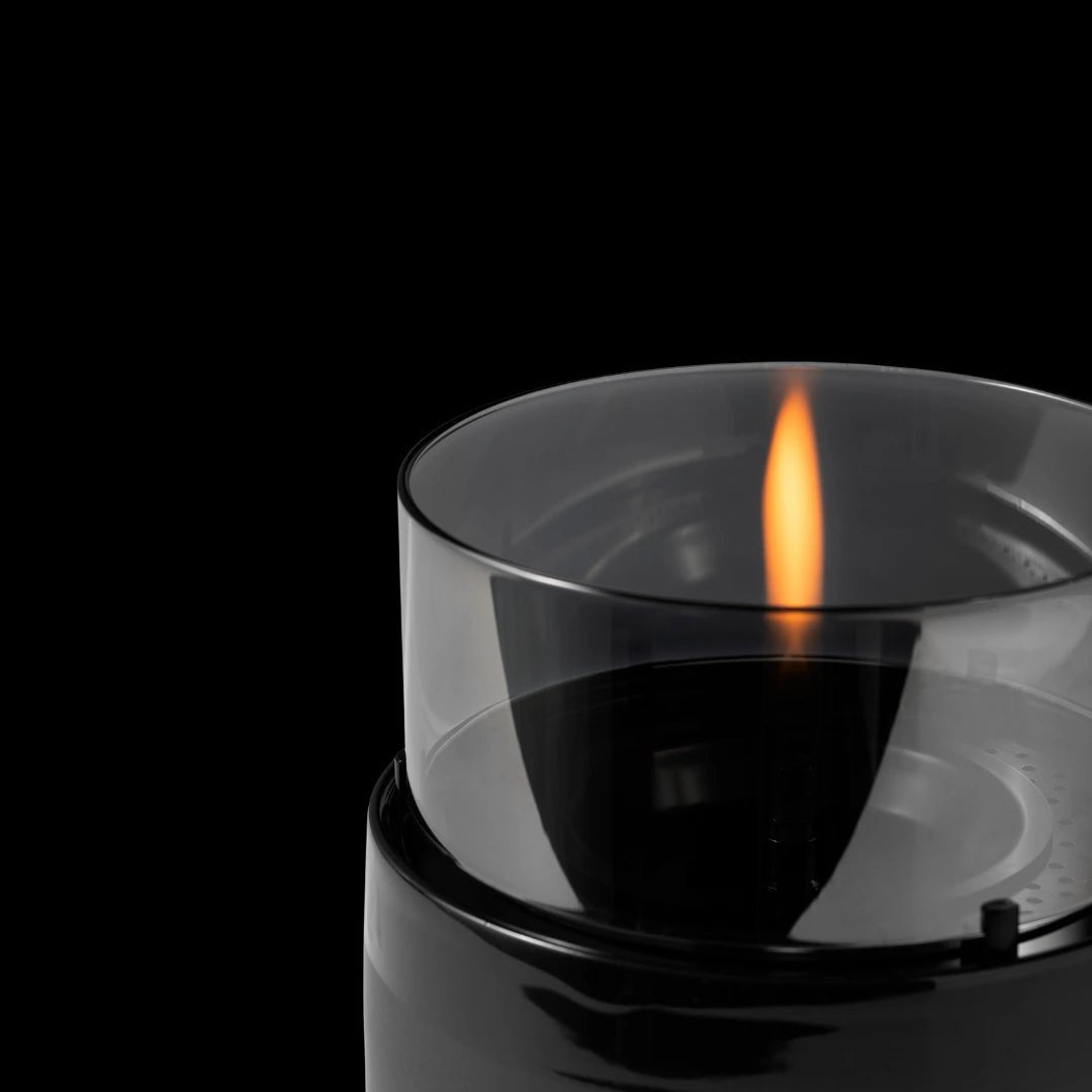 Tenderflame - Rosie 14 Black/Smoke Ceramic - Tenderflame - Accessoire Loods