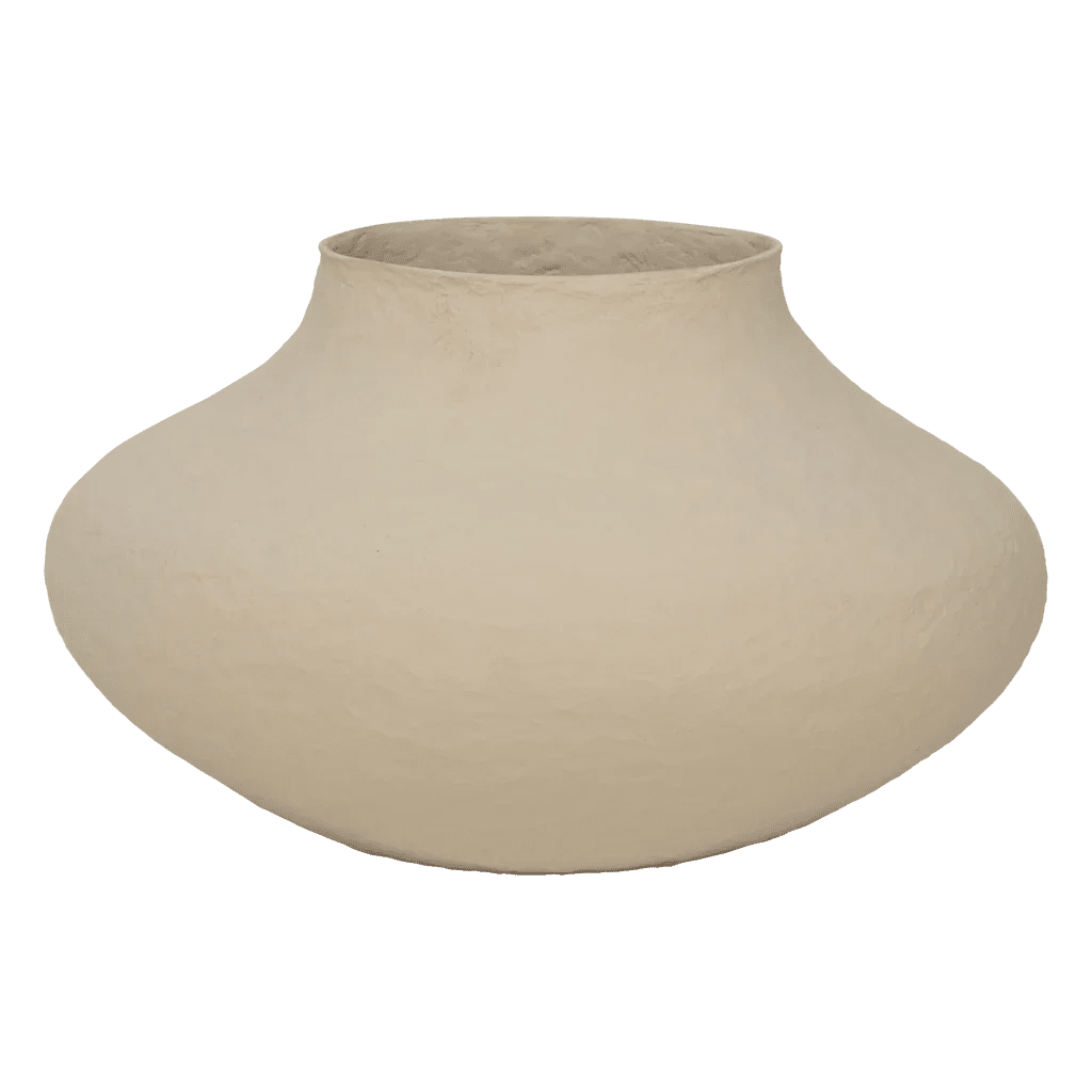 Decorative pot Vif, Pale khaki - Urban Nature Culture - Accessoire Loods