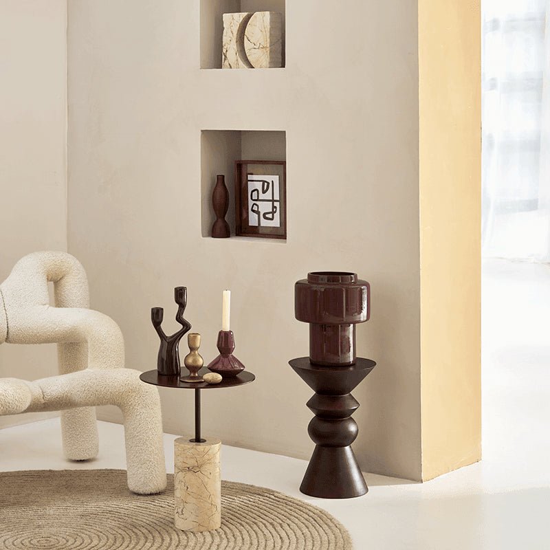 Side table Luova, Walnut - Urban Nature Culture - Accessoire Loods