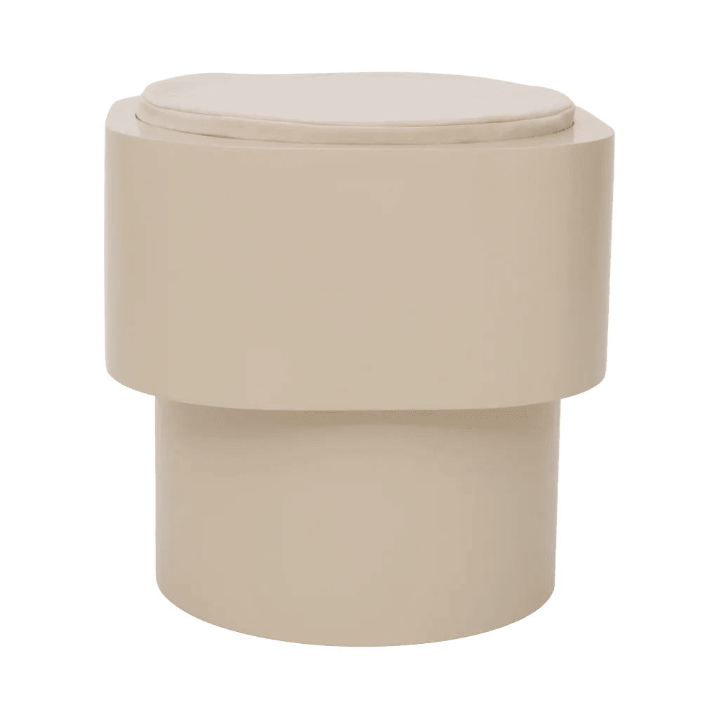 Side table Tabouret, Pale khaki - Urban Nature Culture - Accessoire Loods