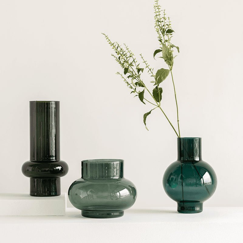Urban Nature Culture - Vaas van gerecycled glas Tummy A - Urban Nature Culture - Accessoire Loods