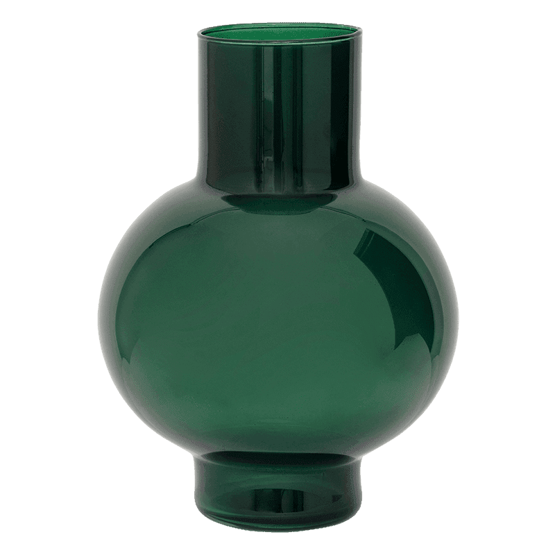 Urban Nature Culture - Vaas van gerecycled glas Tummy A - Urban Nature Culture - Accessoire Loods