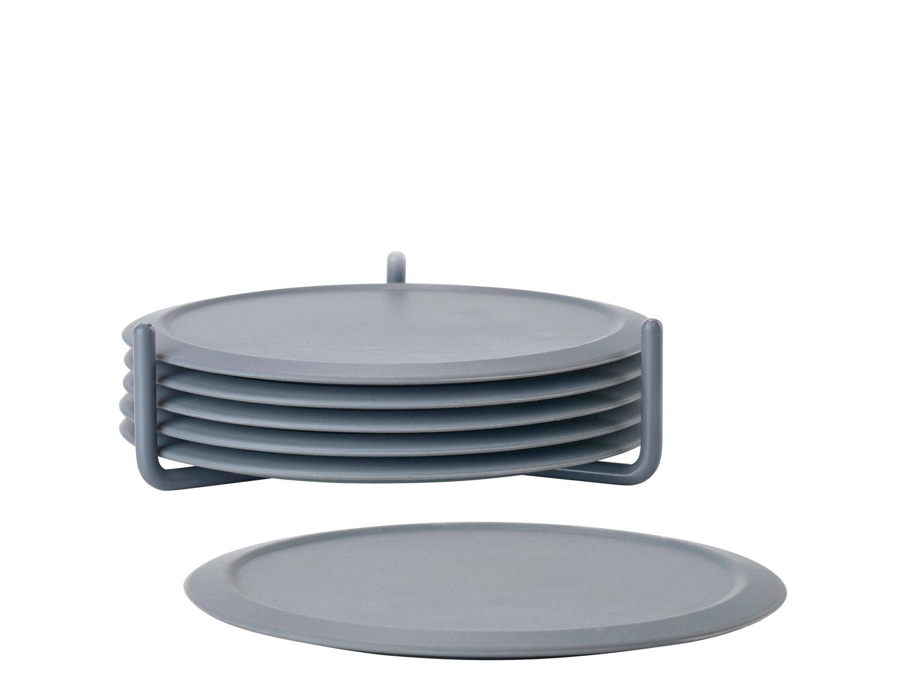 Zone Denmark - Singles - Houder met 6 onderzetters - Zone Denmark - Accessoire Loods